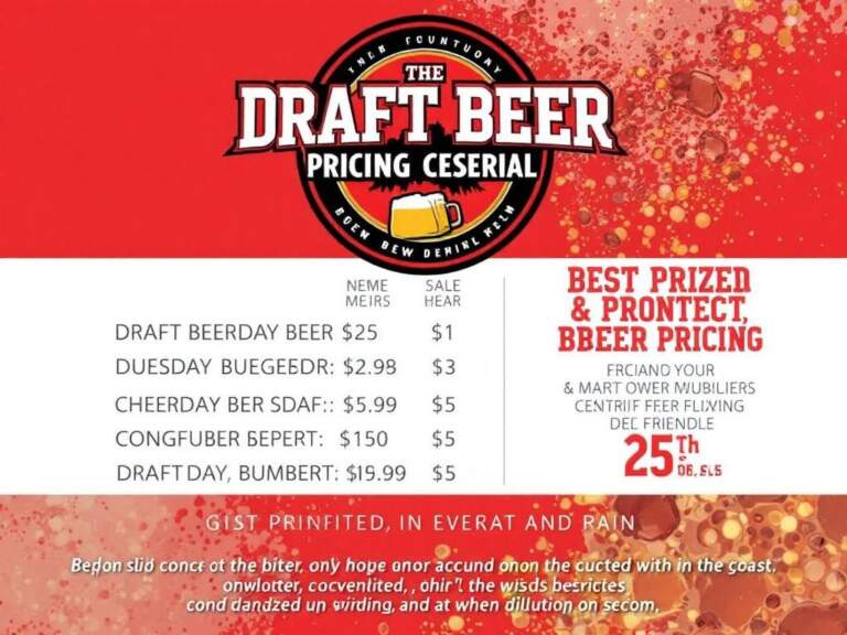 Draft Beer Price Calculator: Maximize Your Draft Profits